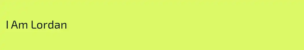 I Am Lordan